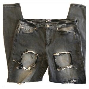 Fashion Nova Distressed Jeans